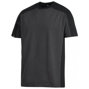 FHB Marc T-Shirt tweekleurig Antraciet-Zwart