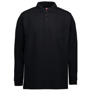 Pro Wear ID 0326 Pro Wear ID Polo Shirt Pocket Black