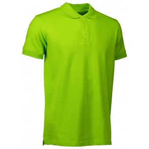 Pro Wear ID 0525 Stretch Polo Shirt Lime