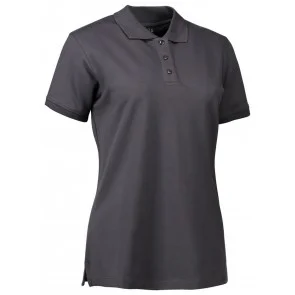 Zwarte dames 2025 polo korte mouw