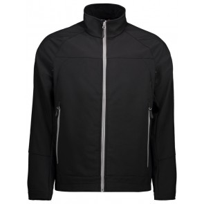 Pro Wear ID 0868 Men Functional Soft Shell Jacket Black
