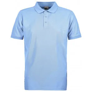 Geyser ID G21006 Man Functional Polo Shirt Light Blue