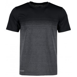 Geyser ID G21024 Man Seamless S/S T-Shirt Striped Black