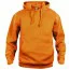 Clique Basic hoody Signaaloranje