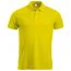 Clique Manhattan Heren Polo Signaalgeel